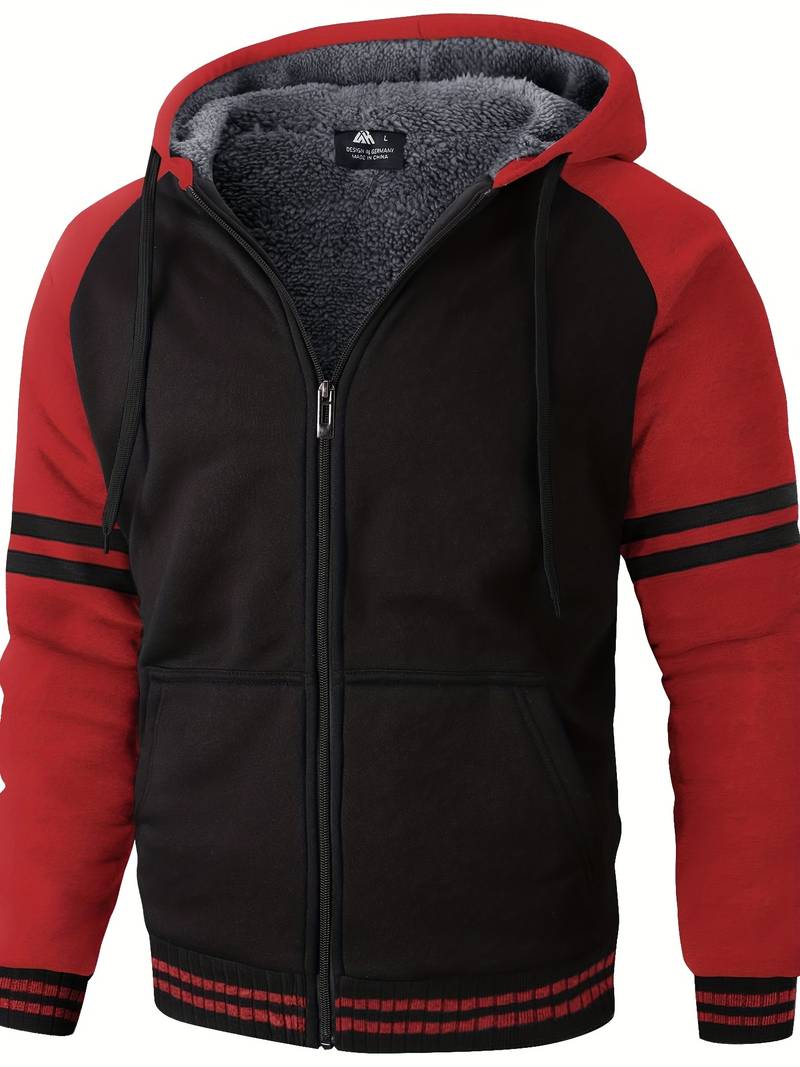 Herren Thermo Hoodie Warm Isolierend - IdealeKleiden