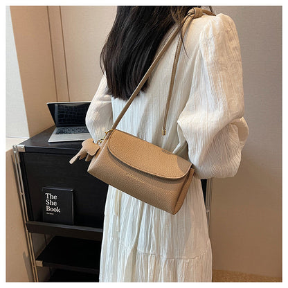 Elegante Retro-Handtasche aus Leder Design