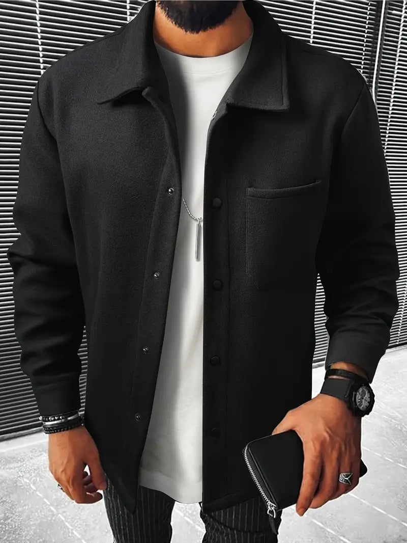 Moderner Herren Steppmantel Casual Stil