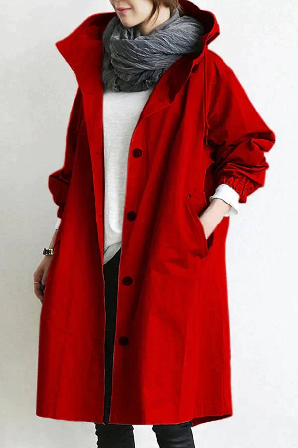 Wasserdichte Damenregenjacke Elegant