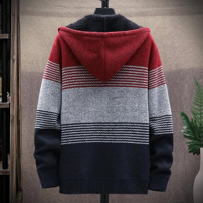 Herren Strickweste Grobmaschig Warm - IdealeKleiden