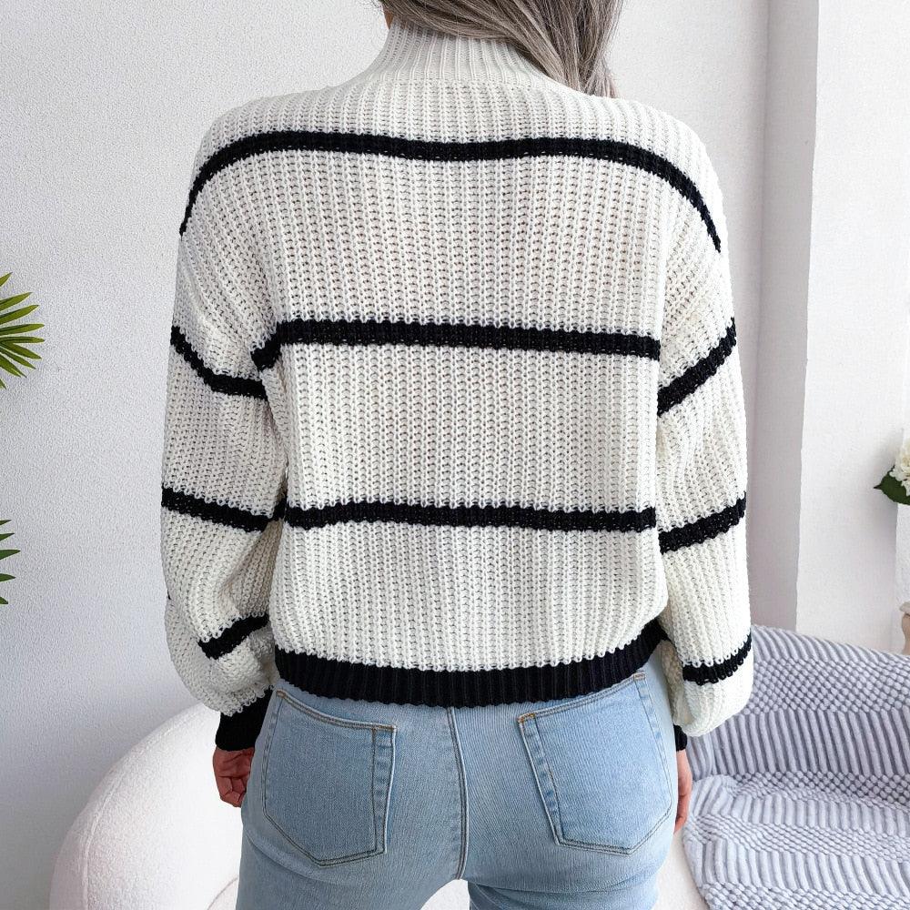 Damen Pullover Bequem Stylisch - IdealeKleiden