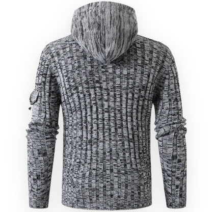 Stylischer Fleece Hoodie Herren Warm - IdealeKleiden