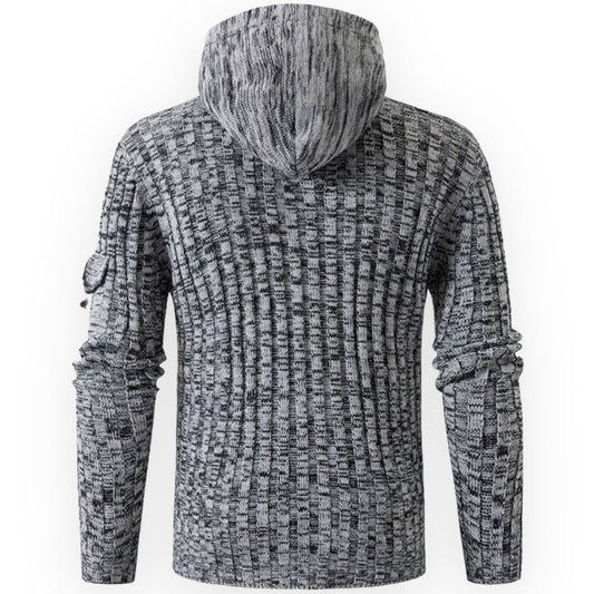 Stylischer Fleece Hoodie Herren Warm - IdealeKleiden