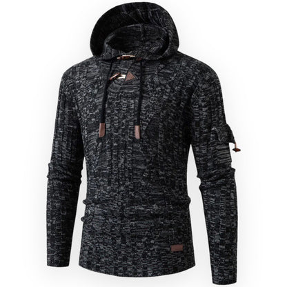 Stylischer Fleece Hoodie Herren Warm