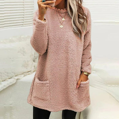 Kuschelpullover Weich Warm Damen