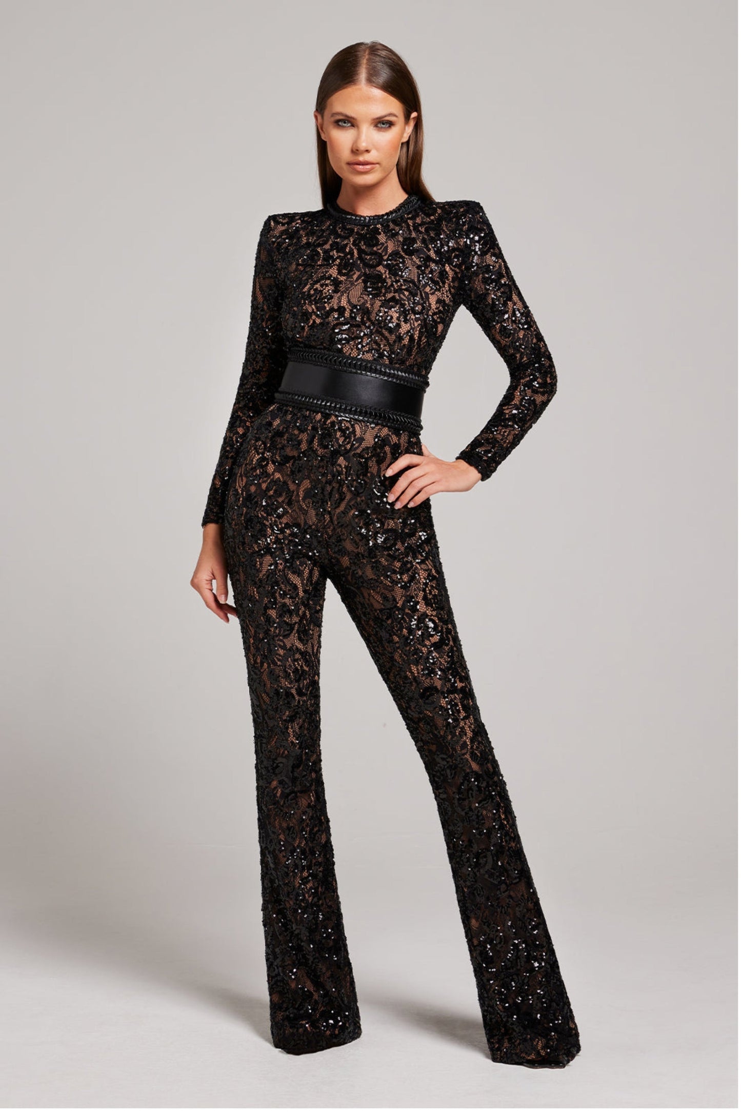 Elegante Jumpsuit Spitzen-Design