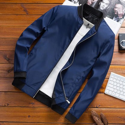 Männer Frühlingsjacke Modern Bomberlook
