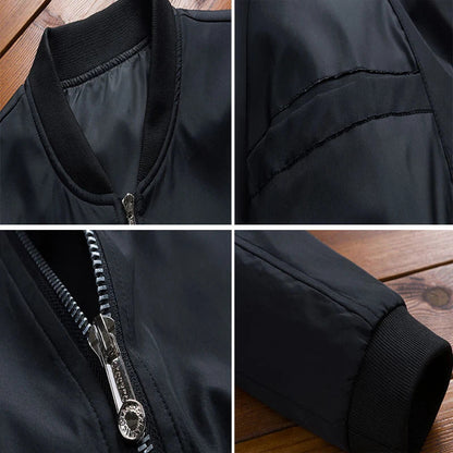 Männer Frühlingsjacke Modern Bomberlook - IdealeKleiden