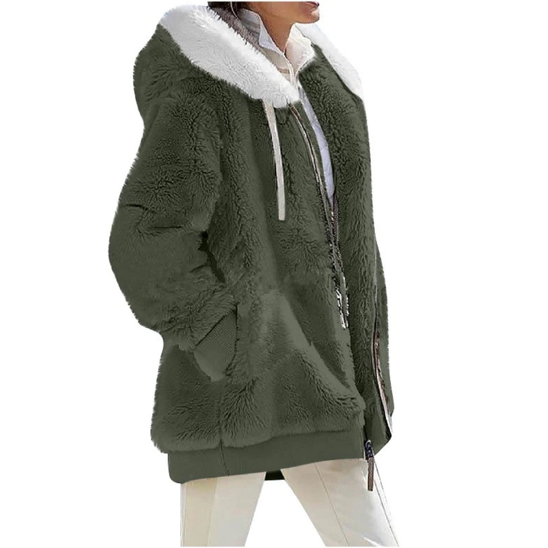 Kaschmir Fleece Weste Damen Elegant &amp; Warm