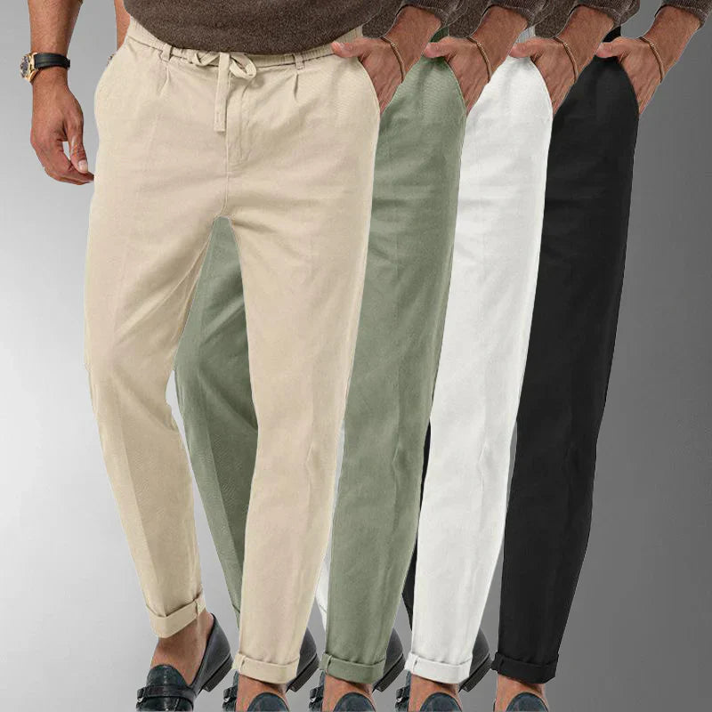 Herren Leinenhose Sommer Style - IdealeKleiden
