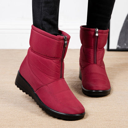Wasserdichte Damen Schneestiefel Warm - IdealeKleiden