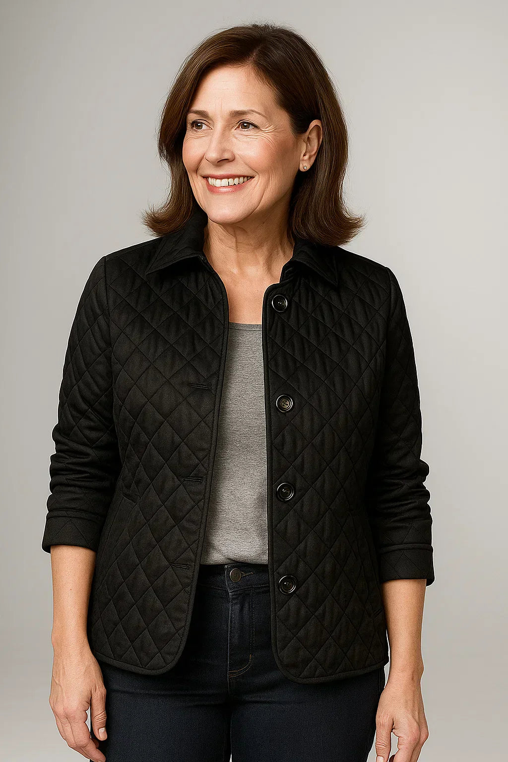 Modische Steppjacke Klassisches Design