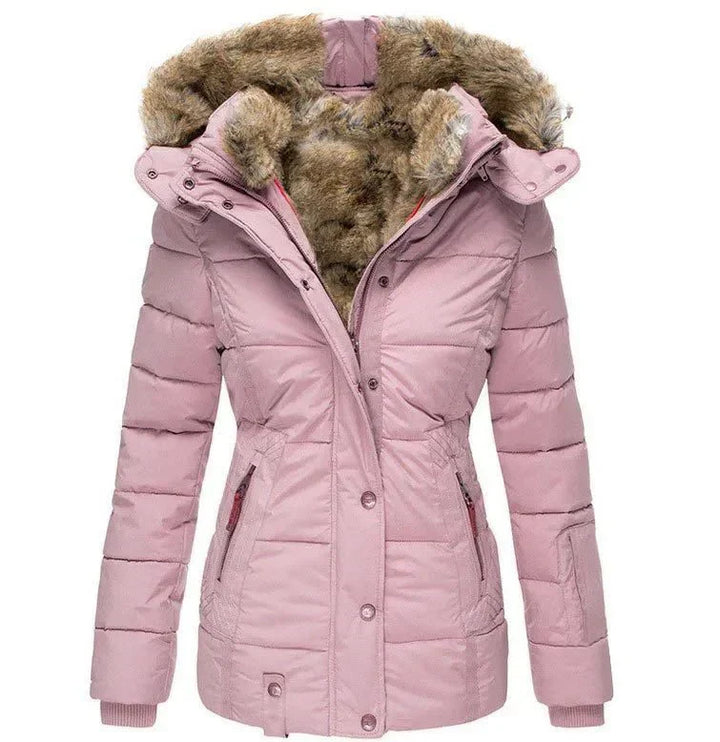 Elegante Damen Winterjacke Warm &amp; Stilvoll