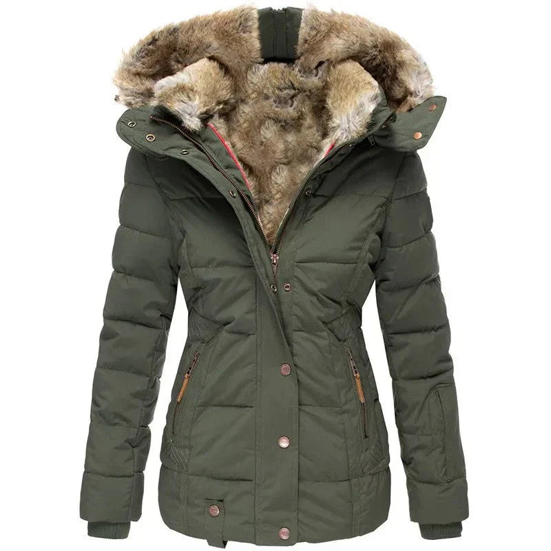 Elegante Damen Winterjacke Warm & Stilvoll