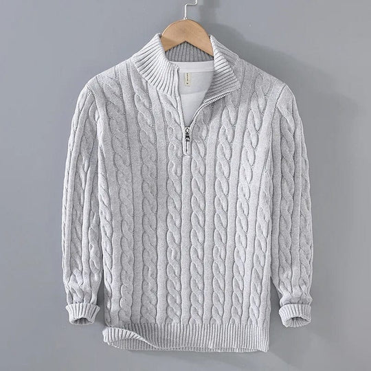 Jayden - Weicher Strickpullover aus Feinwolle Qualität