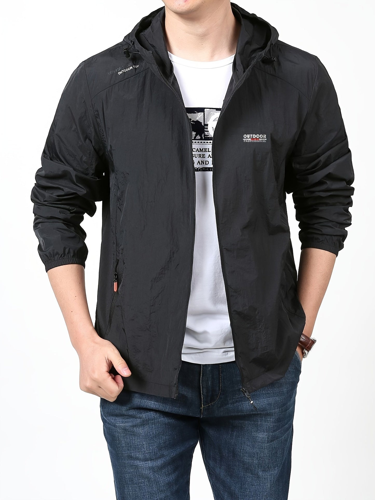 Herren UV-Schutzjacke Sonnenschutz