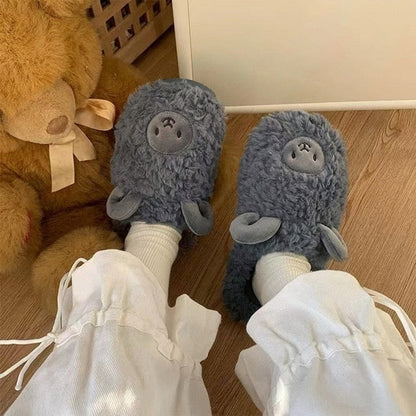 Weiche Plüsch-Tierenschuhe