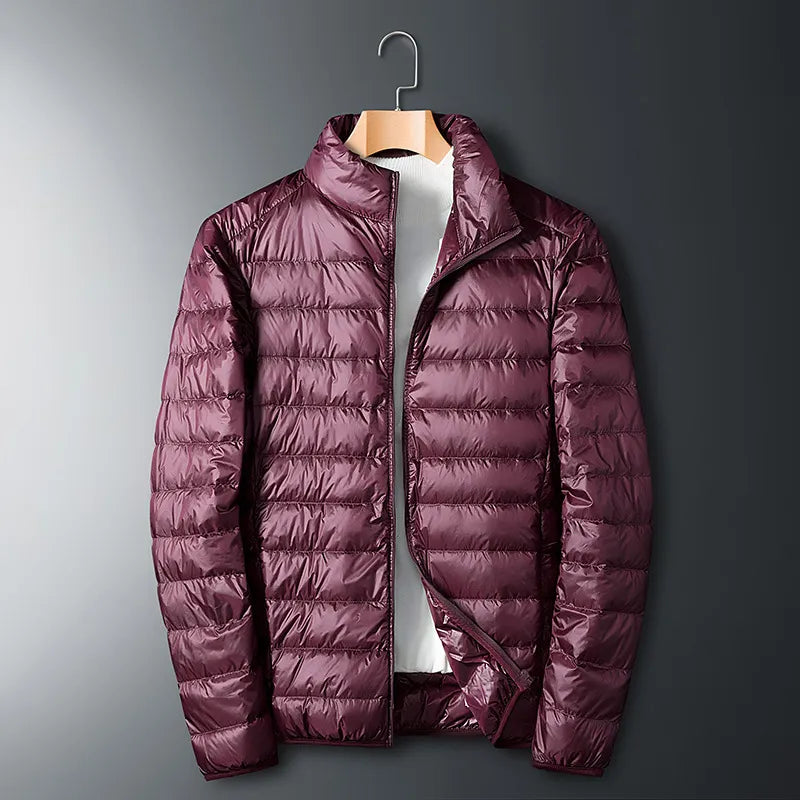 Herren Jacke Leicht Kragen Style