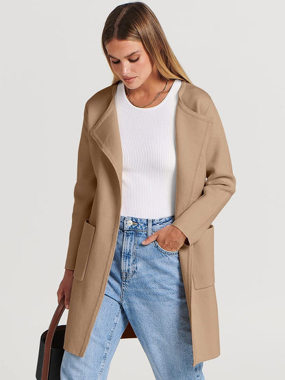 Modische Damenjacke Revers Style
