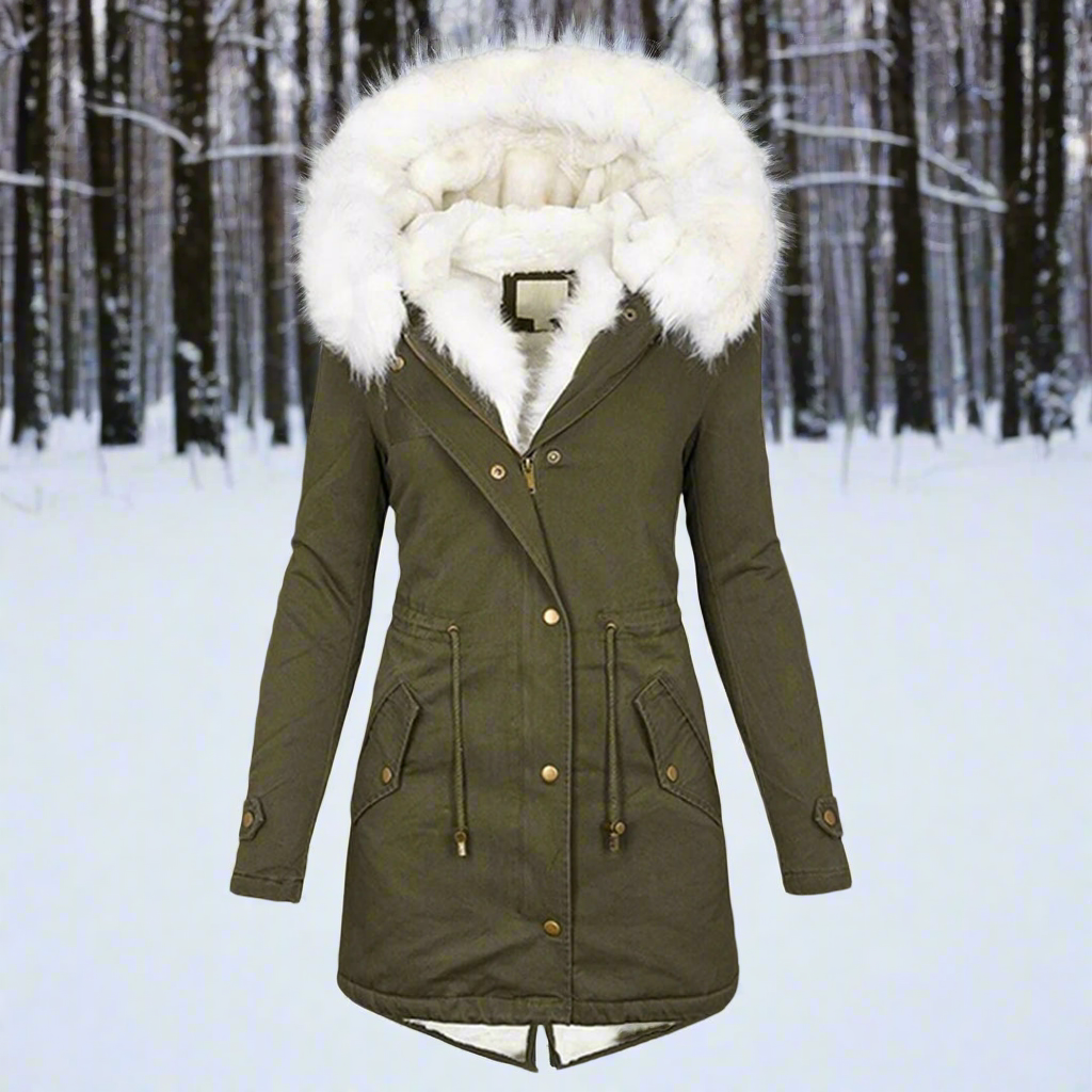 Frauen Parka Jackett Slim Fit