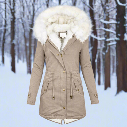 Frauen Parka Jackett Slim Fit