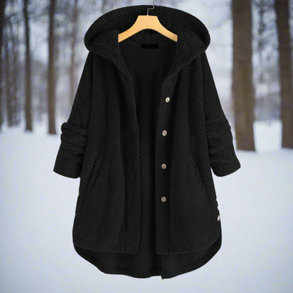 Komfortabler Bademantel Fleece Lang