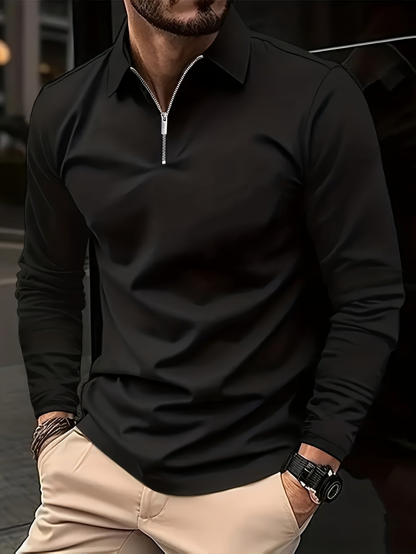 Bequeme Herren Langarmshirts Qualität
