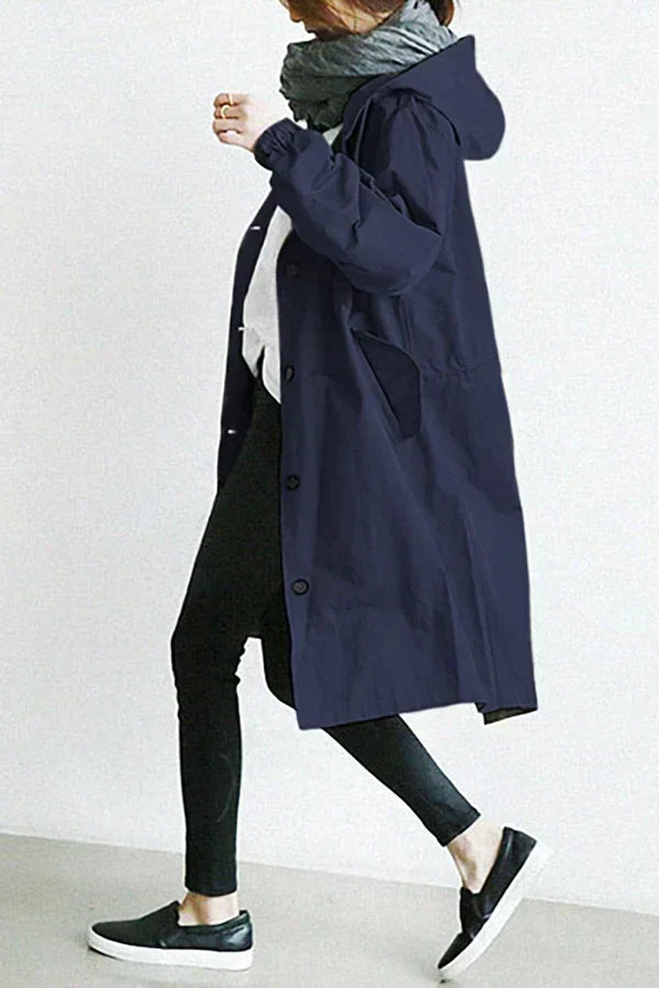 Wasserdichte Damenregenjacke Elegant