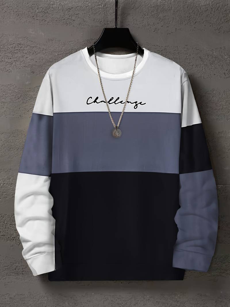Moderner Herren Pullover Streetwear Style