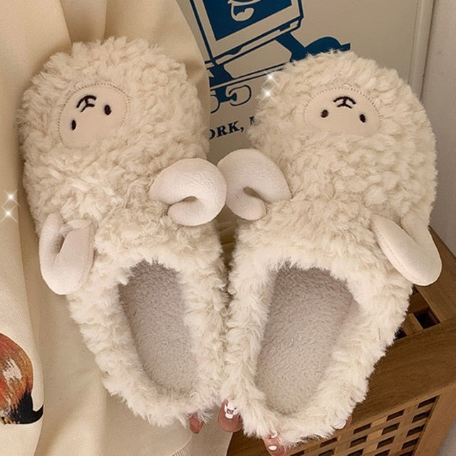 Weiche Plüsch-Tierenschuhe