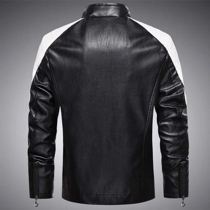 Simon - Lederjacke Herren Modern Bikerstil