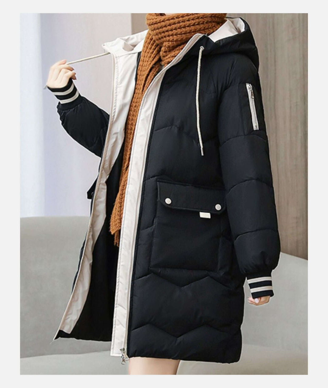 Damen Wintermantel Elegant &amp; Warm