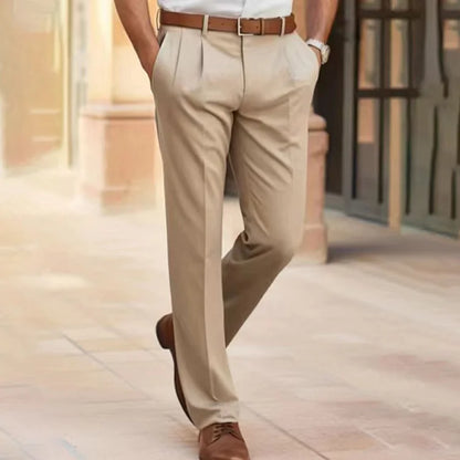Elegantes Kleid Damen Taillierte Form Bügelfalte - IdealeKleiden