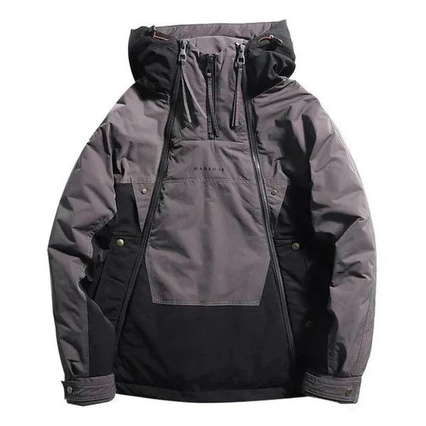 Männer Jacke Farbblock Sportlich Modern