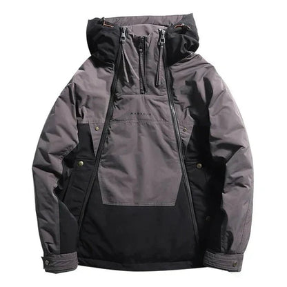 Männer Jacke Farbblock Sportlich Modern