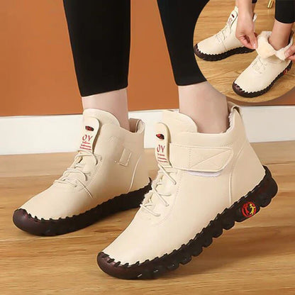 Hoher Schnürstiefel Robust Stiefel Damen