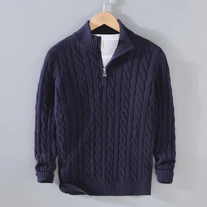 Jayden - Weicher Strickpullover aus Feinwolle Qualität