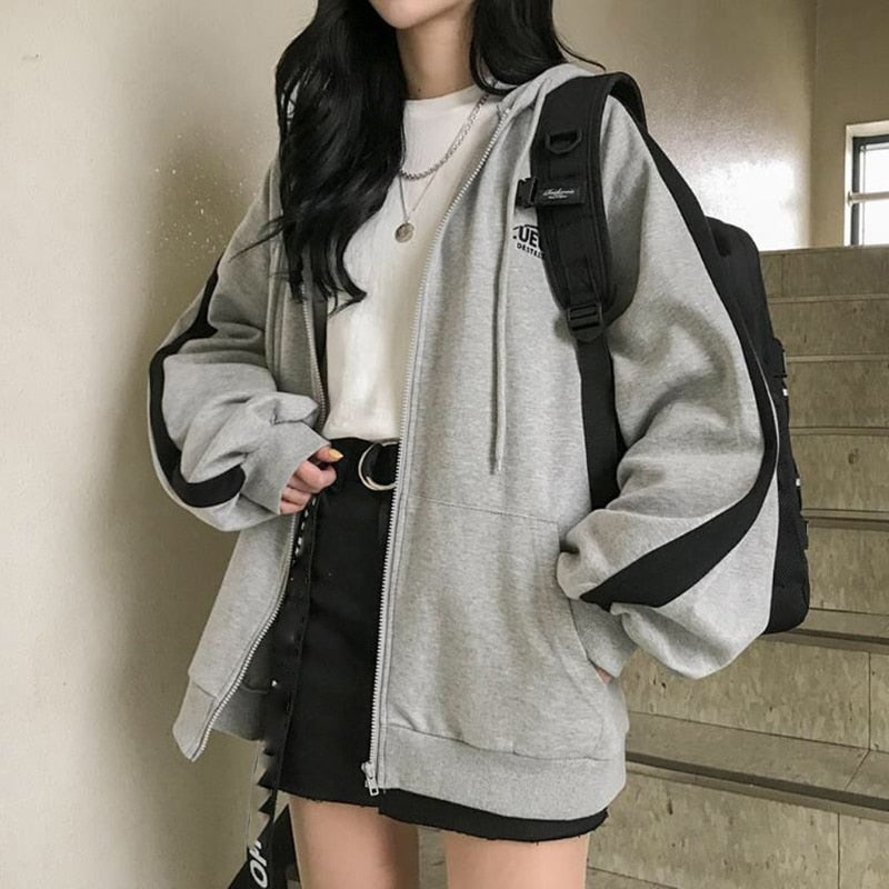Übergroße Damenhoodie Bequem Oversized