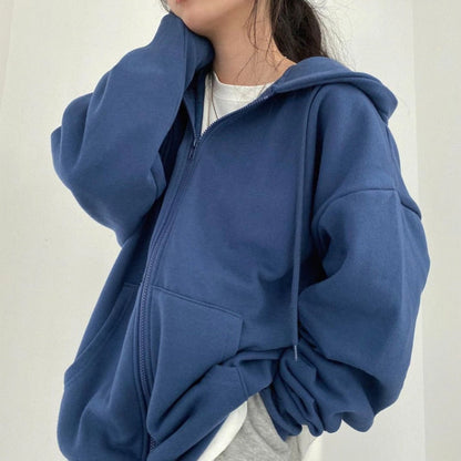 Übergroße Damenhoodie Bequem Oversized