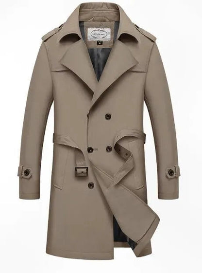 Stylisher Trenchcoat Männer Mode