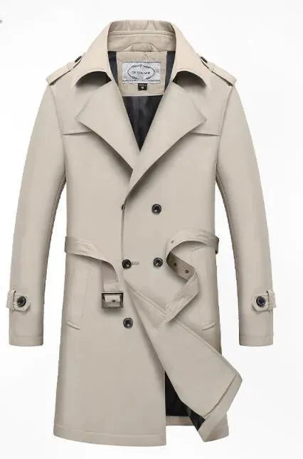 Stylisher Trenchcoat Männer Mode