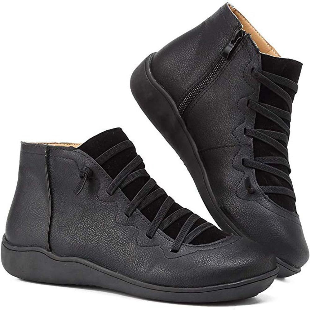 Stilvolle Stiefeletten aus Kunstleder