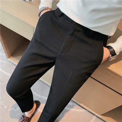 Lässige Waffelhose Bequem Freizeit