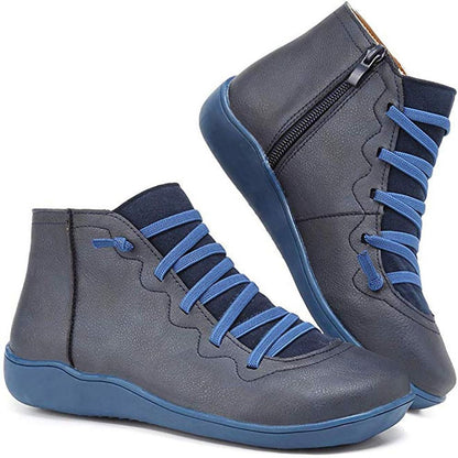 Stilvolle Stiefeletten aus Kunstleder