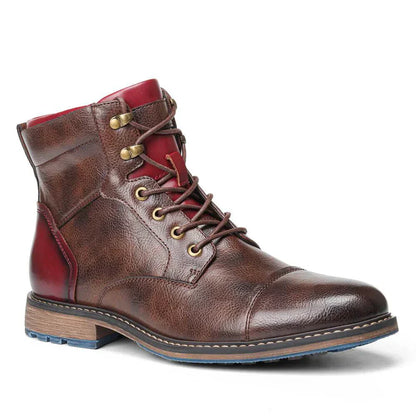 Herren Stiefel Oxford Elegant Lederschuhe