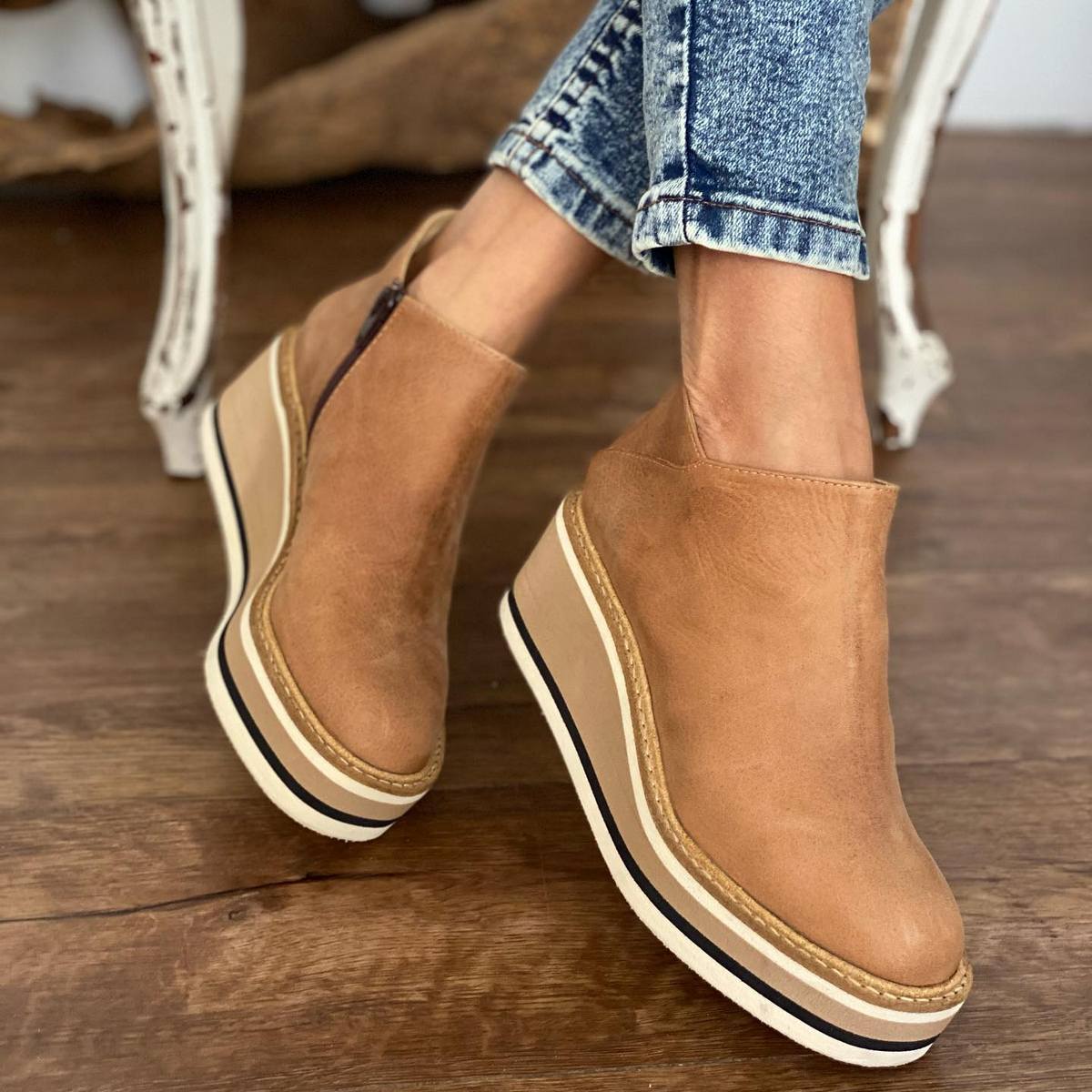 Modische Orthopädische Stiefel für Damen - IdealeKleiden