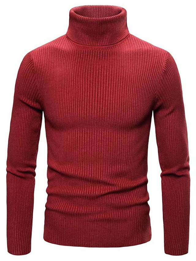 Herren Wollpullover Modern Stil