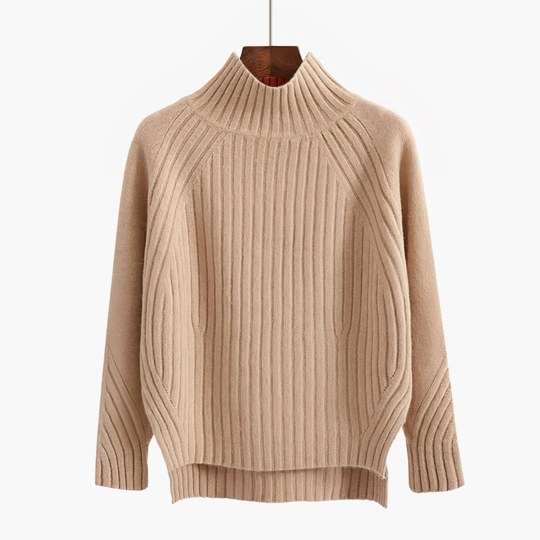 Weiche Winterpullover Damen Basis