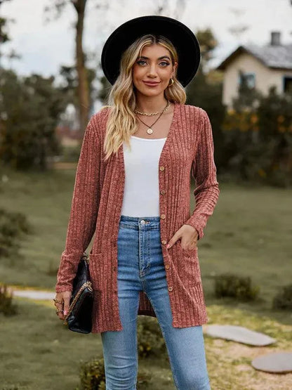 Weiche Damen Strickjacke Mode Pullover